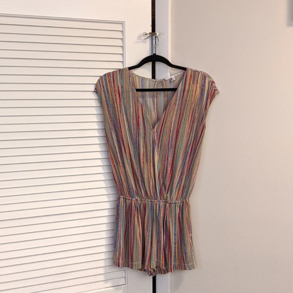 Stripped Romper